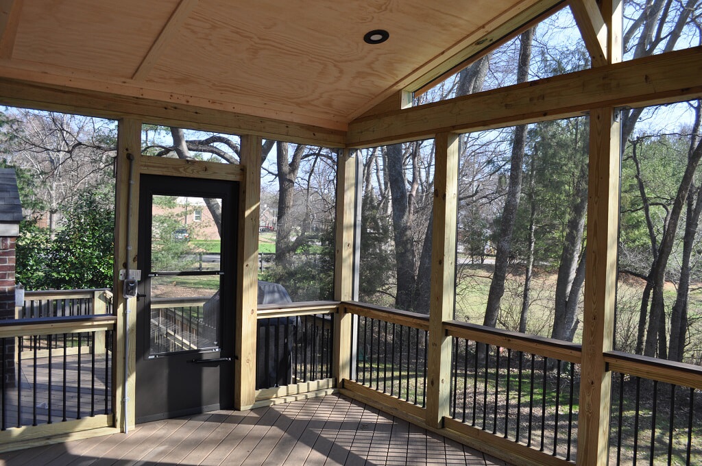 porch screened porches season nashville sunroom interior archadeck want outdoor