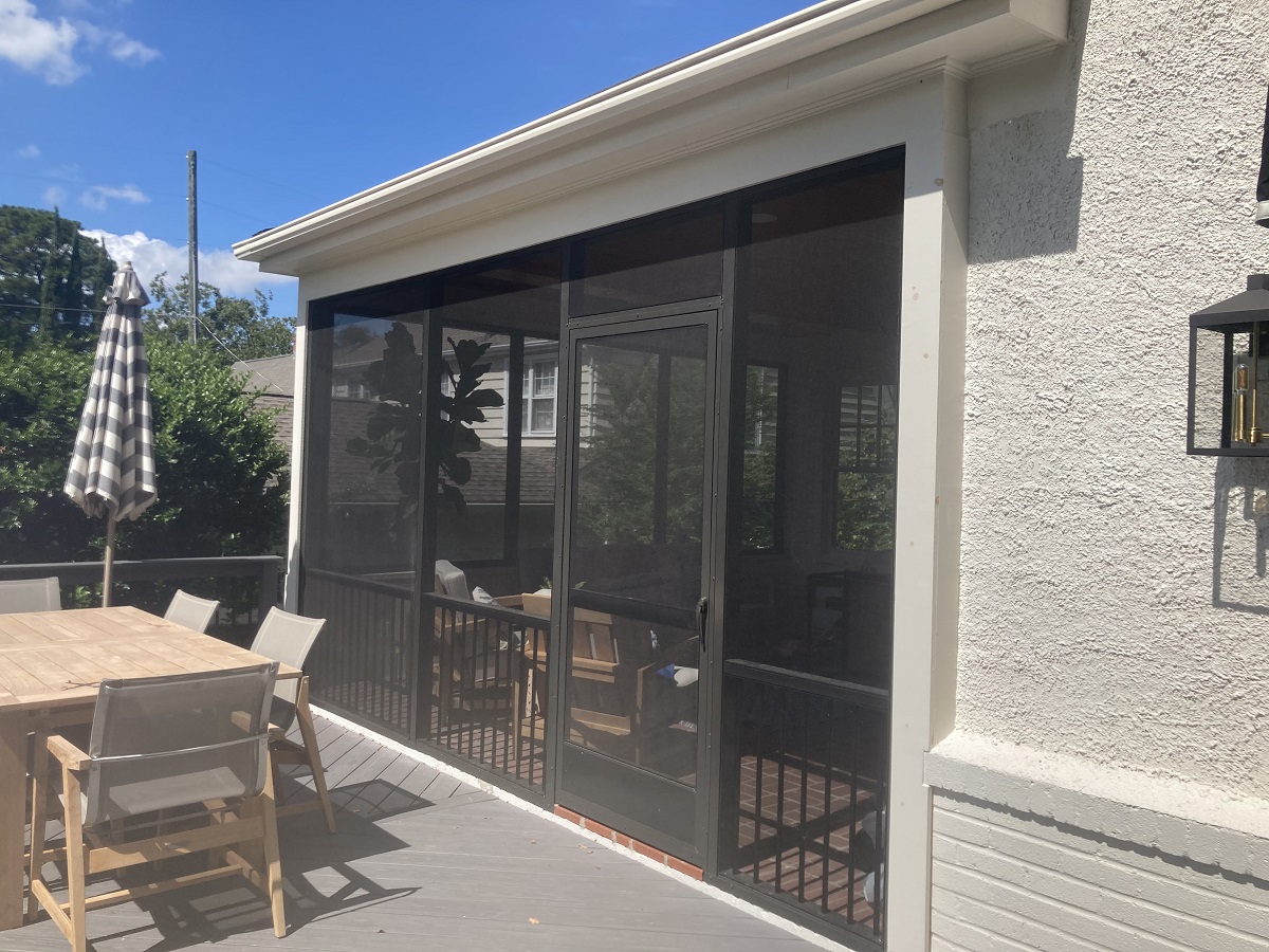 Bigger and Better Screened Porch and Deck In Columbia SC.