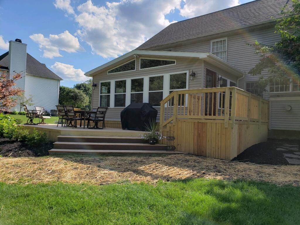 Uniontown, OH, Combination Deck and 3-Season Room Meets Homeowners ...