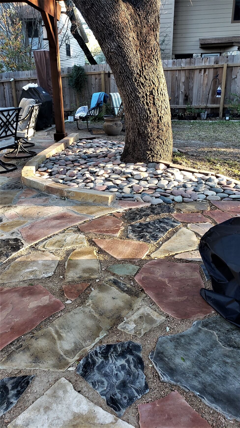 patio stone blocks