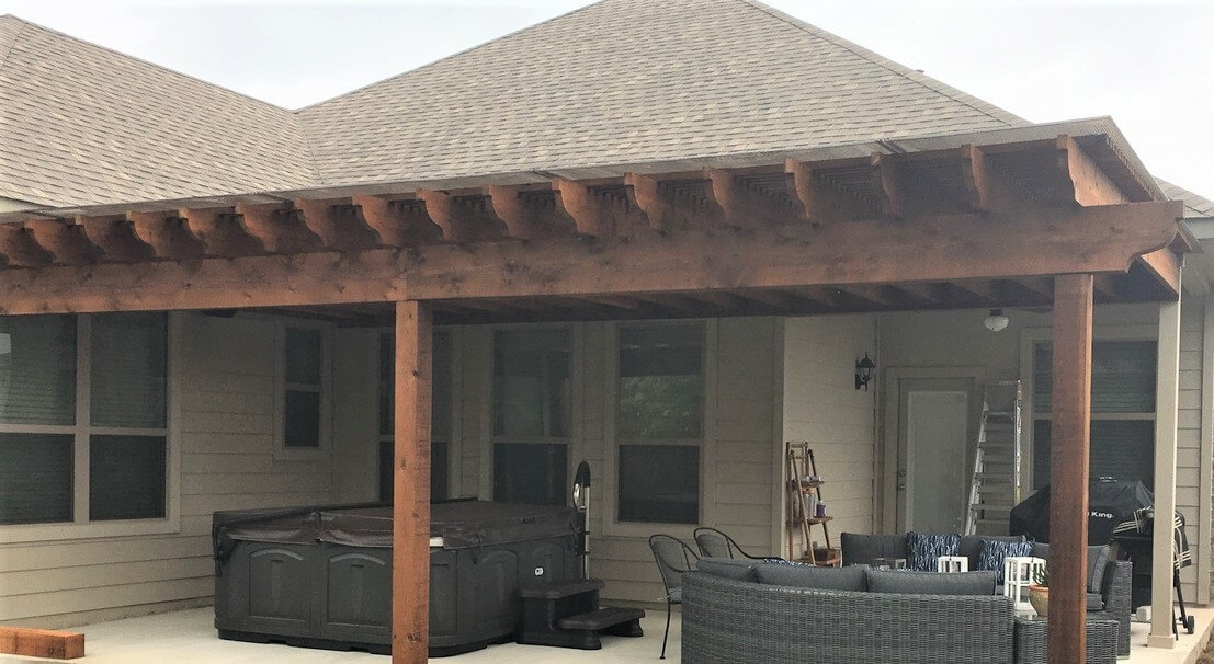 From Perplexing To Perfection - A New Pergola And More In Se Austin 