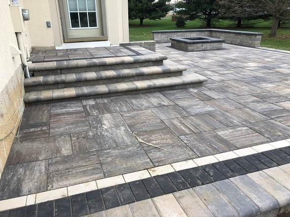 The best old deck replacement may be a stunning hardscape patio.