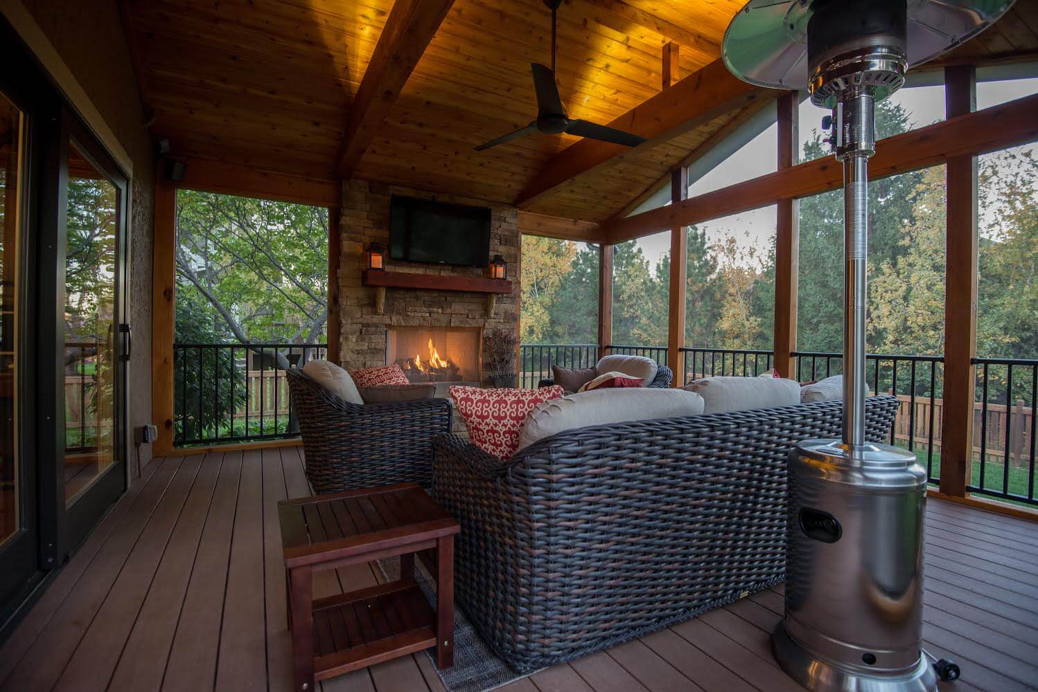 CONVERTING A DECK OR OPEN PORCH INTO A SCREENED PORCH Archadeck of