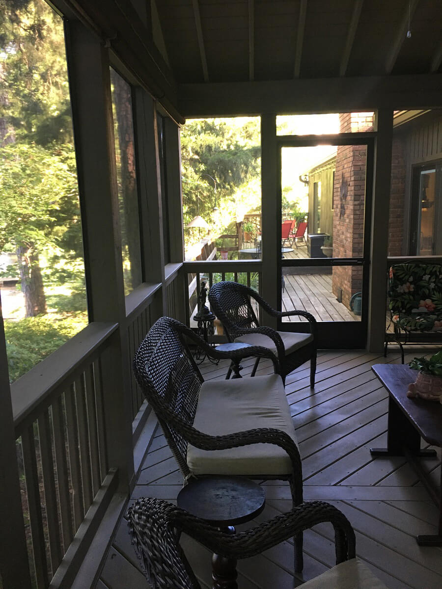 Deck to Screened Porch Conversion in Columbia SC Archadeck of Central