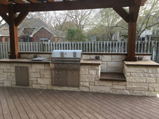 outdoor kitchen design frisco