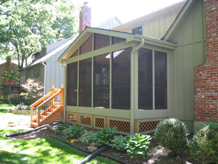 Screened In Porch Ideas Archadeck Of Kansas City