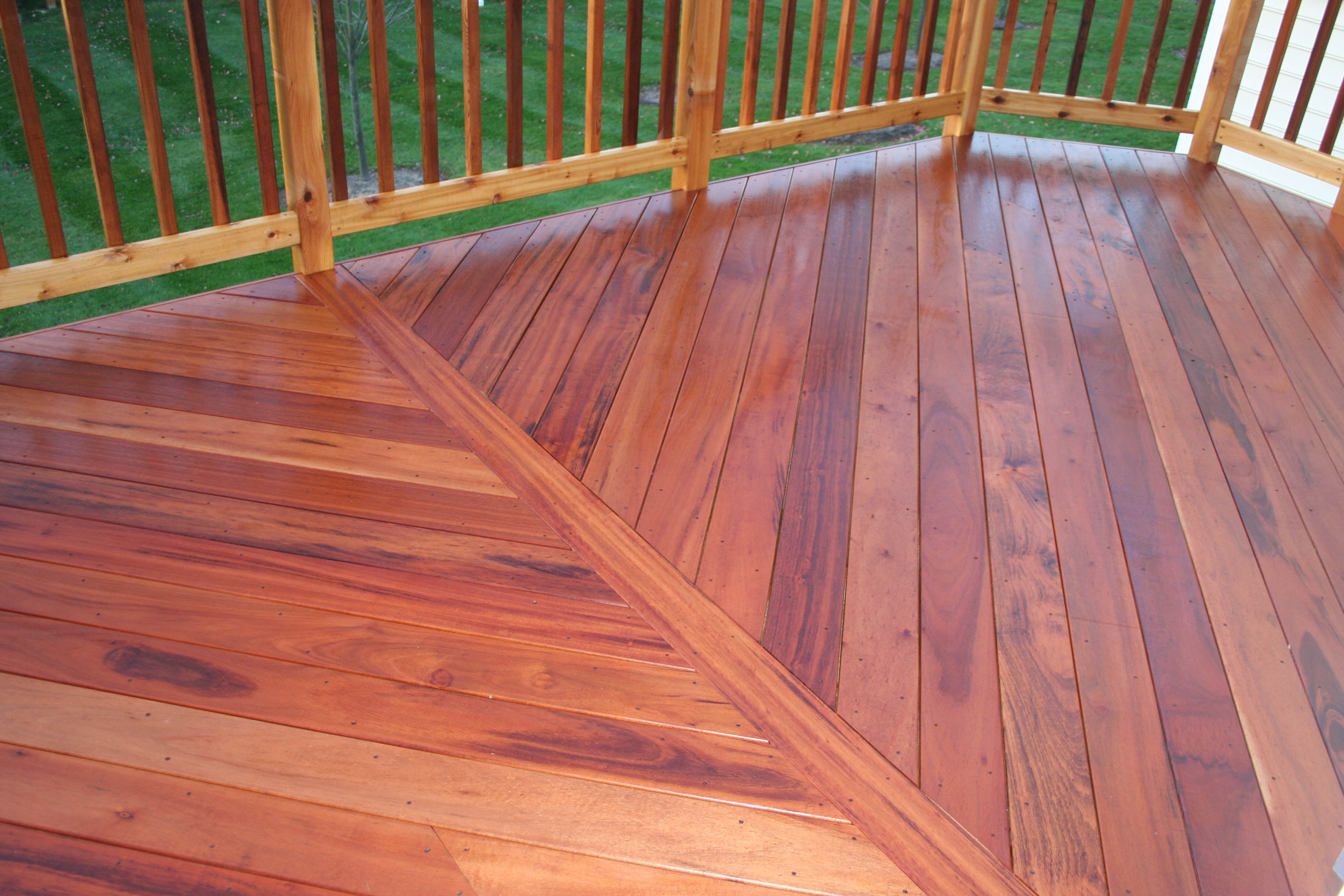 Natural Wood Decks | Photo Gallery